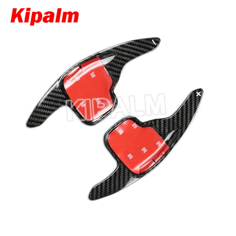 Kipalm Carbon Fiber Steering Wheel Gear Shift Paddle Cover for BMW F01 F07 F12 F13 F26 F30 F36 F45 F46 F48 Z4