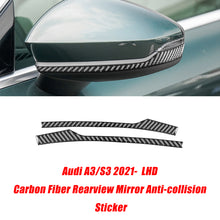 Load image into Gallery viewer, Car Carbon Fiber Interior Stickers for Audi A3 S3 2021-2022 LHD Decoration Frame Cover