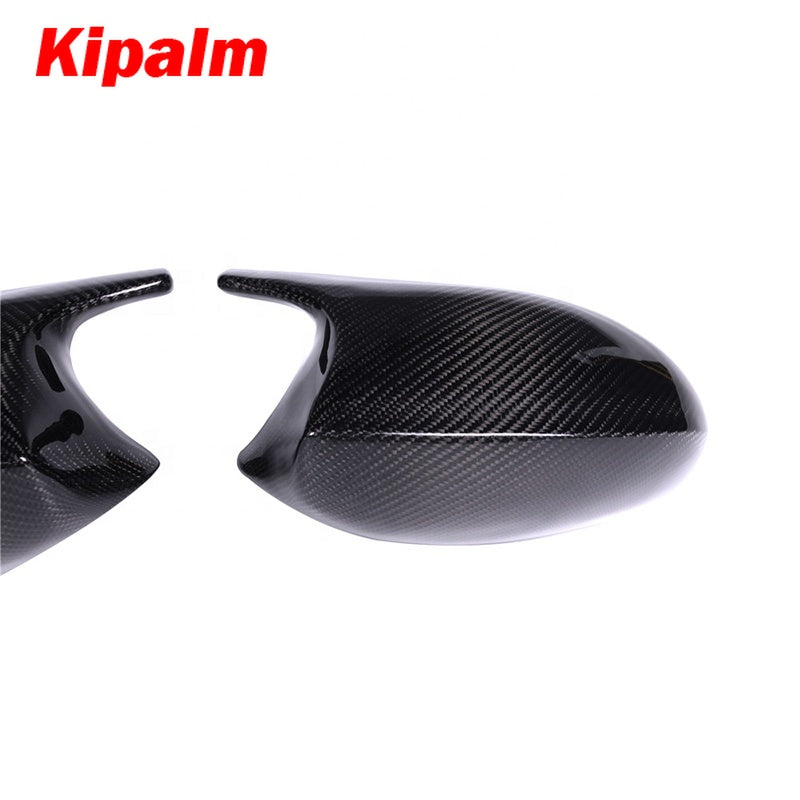 M3 Style Carbon Fiber Mirror Cover Cap For BMW E90 E91 E92 E93 E81 E82 E87 E88