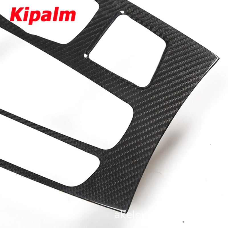 Car Interior Accessories Carbon Fiber Decoration Gear Shift Board Cover Auto Stickers for BMW X5 X6