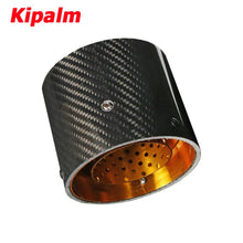 Load image into Gallery viewer, Glossy Carbon Fiber Exhaut Tip for BMW M3 G80 M4 G82 G83