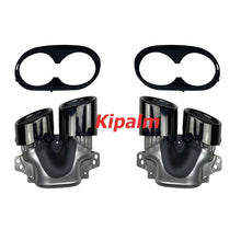 Load image into Gallery viewer, Dual Out Stainless Steel Exhaust Pipe for Mercedes-Benz W177 C118 A35 CLA35 AMG 2020+ Rear Bumper
