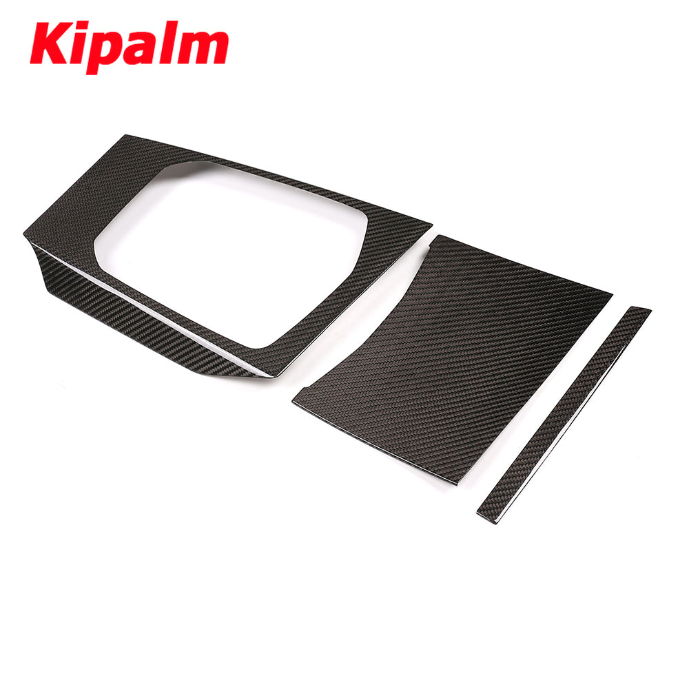 Real Carbon Fiber Interior Accessories Body Kit Gear Shift Panel for For BMW 3 Series 4 Series