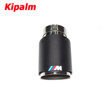 Load image into Gallery viewer, 4pcs M Performance Carbon Fiber Exhaust Muffler Tips for BMW M3 M4 F80 F82 F83