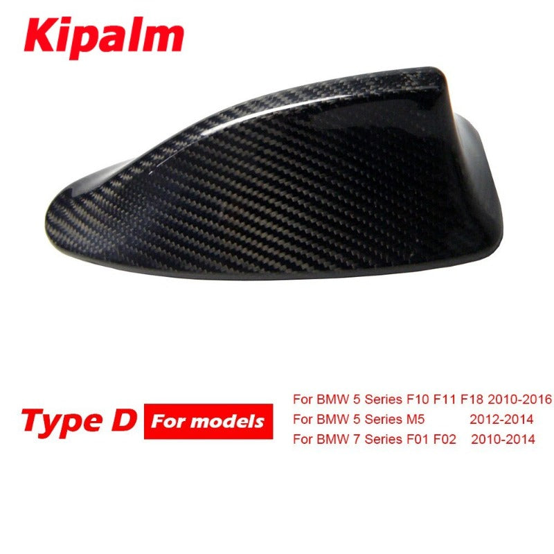 Real Carbon Fiber Shark Fin Antenna Cover For BMW E90 E92 M3 F20 F30 F10 F34 G30 M5 F15 F16 F21 F45 F56 F01 F80