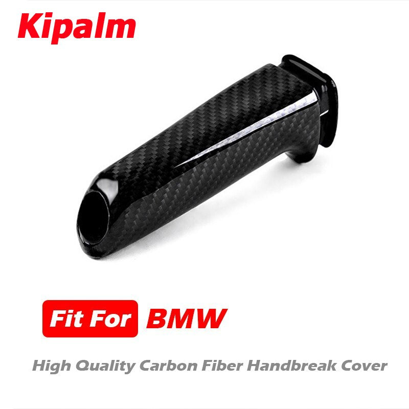 Carbon Fiber Handbrake Cover for BMW X1 1 2 3 4 Series GT M4 G30 F30 F20 F10 E36 E39 E46 E60 E90 X5 E50
