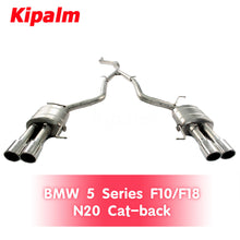 Load image into Gallery viewer, M Performance Fit for BMW 5 Series F10/F18 N20 2014 2015 2016 2017 2.0T with Valve Exhaust Cat-back System