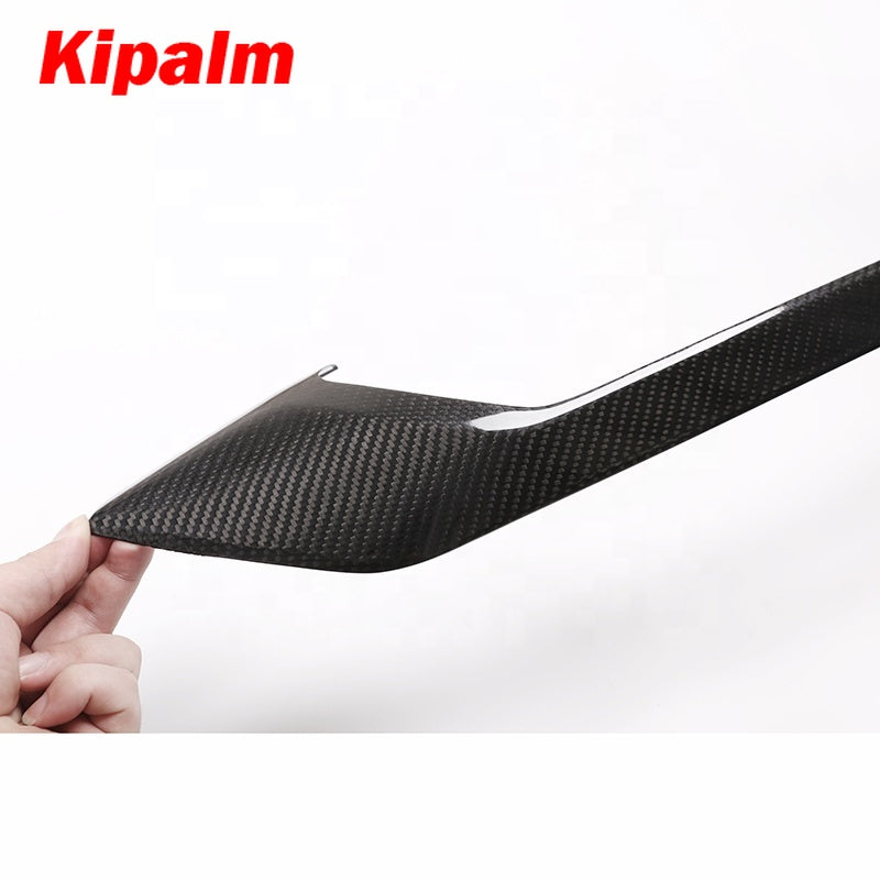 X3 G01 X4 G02 Dry Carbon Fiber Instrument Panel Trim Cover Sticker for BMW X3 X4 2018-2020 LHD