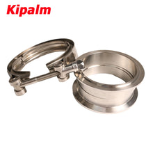 Load image into Gallery viewer, 304 Stainless Steel Standard Latch and Quick Release V Band Flange Kit Exhaust Pipe Clamp
