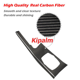 Car Interior Accessories Carbon Fiber Decoration Gear Shift Board Cover for BMW 5 Series 2018-2020
