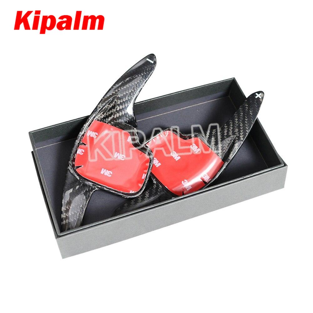 Kipalm Carbon Fiber Steering Wheel Gear Shift Paddle Cover for BMW F01 F07 F12 F13 F26 F30 F36 F45 F46 F48 Z4