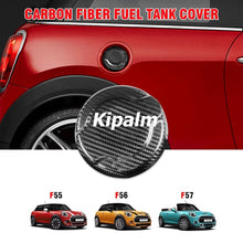 Load image into Gallery viewer, 1PC Carbon Fiber 3D Fuel Cap Tank Protective Sticker for Mini F Series F55 F56 F57 Accessories