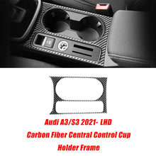 Load image into Gallery viewer, Car Carbon Fiber Interior Stickers for Audi A3 S3 2021-2022 LHD Decoration Frame Cover