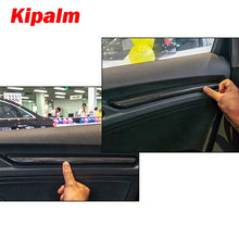 Load image into Gallery viewer, Kipalm Carbon Fibre Interior Trims Stickers of Dash Board &amp; Door Trim Strips for Audi A3/S3/RS3 (8V) 2014-2018