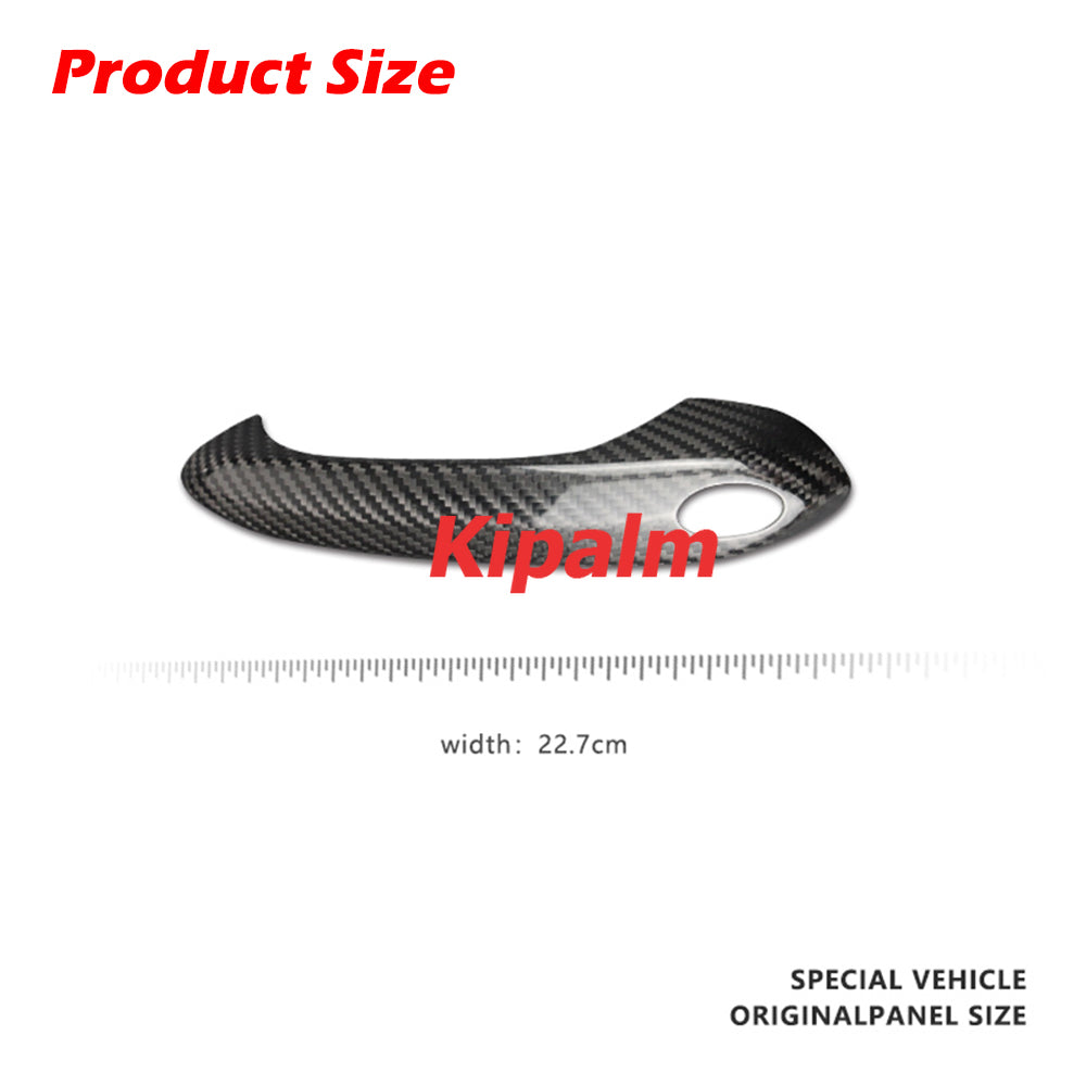 Vehicle Outside Door Handle Cover Carbon Fiber Sticker For G20 G28 G30 G31 G38 F90 G01 G02 G05 G08