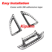 Load image into Gallery viewer, Dry Carbon Fiber Steering Wheel Button Decoration Cover Frame Sticker for Chevrolet Camaro 2016-2019