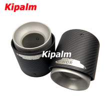 Load image into Gallery viewer, 1PC Carbon Fiber Exhaust Tip Muffler Tips Fit for Mini Cooper R55 R56 R57 R58 R59 R60 R61 F54 F55 F56 F57 F60 Mini Tail Pipe Tip