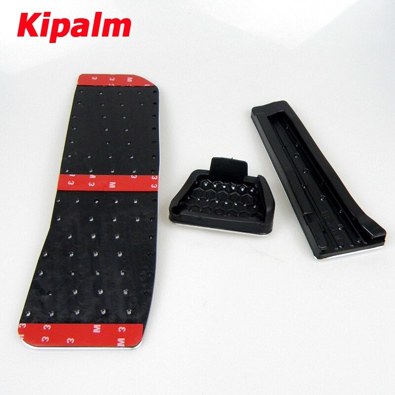No Drill Gas Brake Footrest Pedal Plate Pad For BMW New 5 series (2018--) Aluminum alloy gas brake pedal