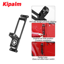 Load image into Gallery viewer, 1pcs Car Rooftop Luggage Ladder Hooked Foot Pegs Doorstep for Jeep Wrangler 2008-2017