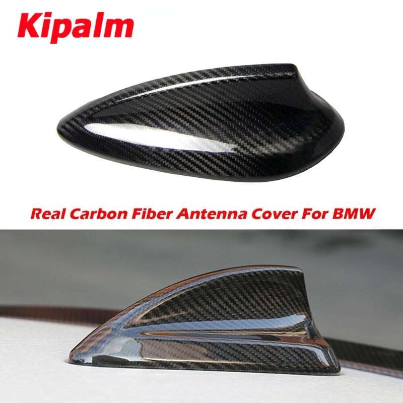 Real Carbon Fiber Shark Fin Antenna Cover For BMW E90 E92 M3 F20 F30 F10 F34 G30 M5 F15 F16 F21 F45 F56 F01 F80