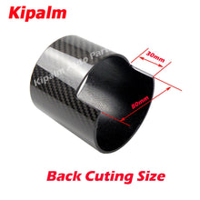 Load image into Gallery viewer, BMW M Performance Exhaust Pipe Muffler Tip Carbon Fiber Case BMW Exhaust Tip Cover Housing Tail Pipe Tip Carbon Fiber Cover