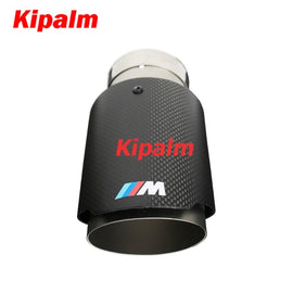 Matte Carbon Fiber Sand Blasting Inner Pipe M Performance Exhaust Muffler Tips for BMW F20 F21 F22 F23 F30 F31 F32 F33