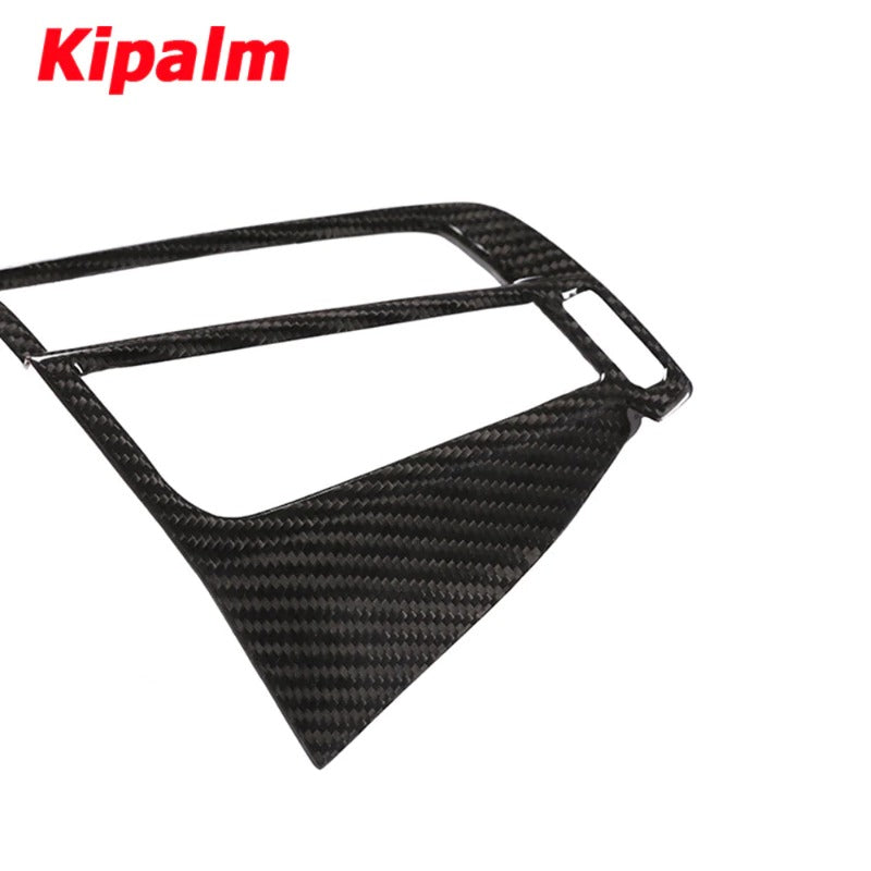 Car Modification Accessories Stickers Carbon Fiber Air Vent Outlet Frame for BMW X5 X6 2014-2018