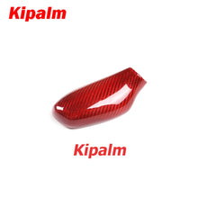Load image into Gallery viewer, 1pcs Carbon Fiber Gear Shift Knob Cover for BMW 5 6 7 X3 X4 Series Auto Interior Accessories Cover