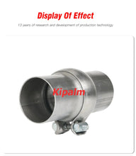 Load image into Gallery viewer, 409 Stainless Steel Ball Joint Clamp Kit Downpipe Socket Bolted Connectors Exhaust System