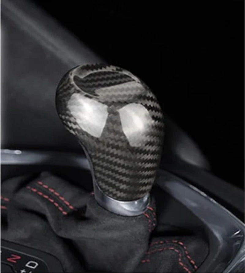 Chevrolet Camaro 2016 2017 2018 2019 Carbon Fiber Car Gear Head Shift Knob Cover Stickers Interior Trim Accessories