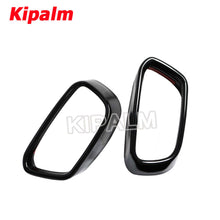 Load image into Gallery viewer, 1 Pair Exhaust Muffler Tip Black Chrome Cover Trim for BMW X5 M Sports F15 2014-2018 Modify