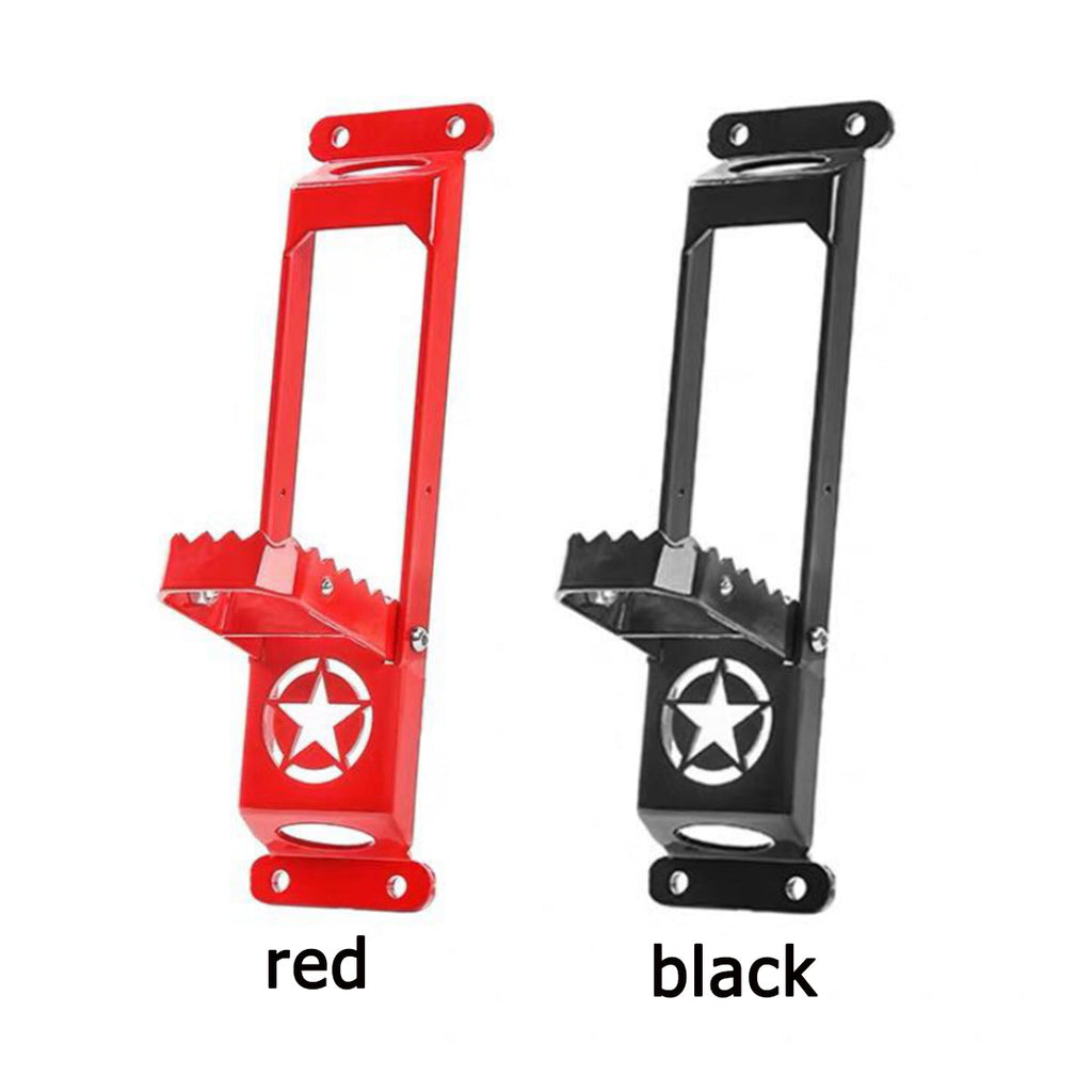 1pcs Car Rooftop Luggage Ladder Hooked Foot Pegs Doorstep for Jeep Wrangler 2008-2017