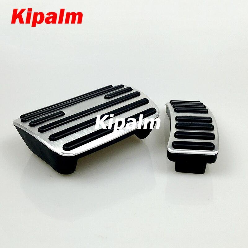 No Drill Aluminum Alloy Gas Brake  Pedal Cover For Audi A4 A5 A6 Q5  AT LHD Audi Pedals