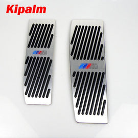 No Drill foot rest pedals  For BMW 3 Series With M logo fit for left hand drive