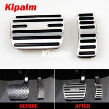 Load image into Gallery viewer, No Drill Aluminum Alloy Gas Brake  Pedal Cover For Audi A4 A5 A6 Q5  AT LHD Audi Pedals