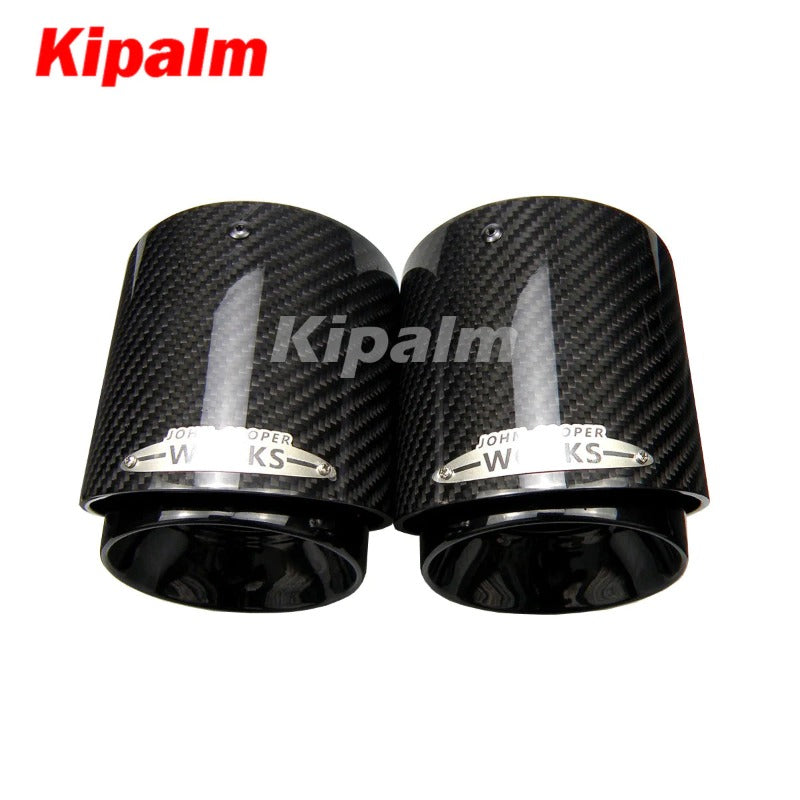 1PC Mini Black Exhaust Pipe Muffler Tips Cooper JCW R55 R56 R57 R58 R59 R60 R61 F54 F55 F56 F57 F60 R56 Cooper S