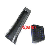 Load image into Gallery viewer, No Drill Silver/Black Aluminum Gas Brake Pedal For BMW 1 3 4 5 6 Series X1 X3 X5 X6  Accelerator and brake pedal with M Logo