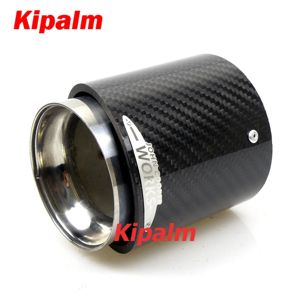 Carbon Fiber Mini Exhaust Tip Muffler Tips Fit for Mini Cooper R55 R56 R57 R58 R59 R60 R61 F54 F55 F56 F57 F60 Mini Muffler Tip