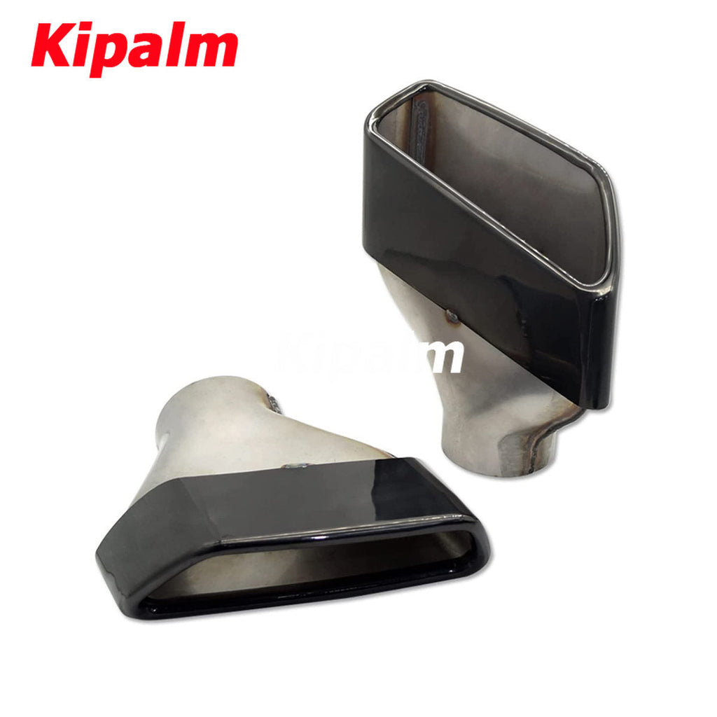 1 Pair M Exhaust Tail End Pipe Muffler Tip Stainless Steel Fits for BMW New 5 Series 525i 528i 530i G30 G38