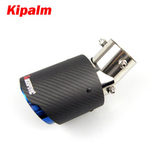 Load image into Gallery viewer, HRV Kicks Livina Tiida Juke Angle Adjustable Bolt-On Akrapovic Exhausts Tailpipes with Anti-drop Rope Carbon Fiber Muffler Tips