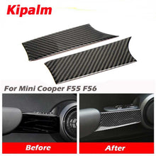 Load image into Gallery viewer, Kipalm Mini Cooper F55 F56 JCW Carbon Fiber Door Handle Cover Trim Sticker Decals Accessories