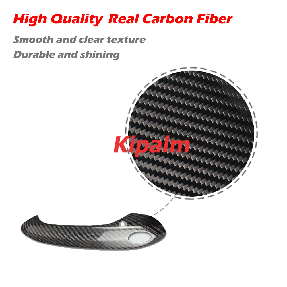 Vehicle Outside Door Handle Cover Carbon Fiber Sticker For G20 G28 G30 G31 G38 F90 G01 G02 G05 G08