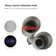 Load image into Gallery viewer, Dual Sand Blasting Stainless Steel Exhaust Tail Tips for VW Golf Tiguan R MK7 Golf 6 with AK logo
